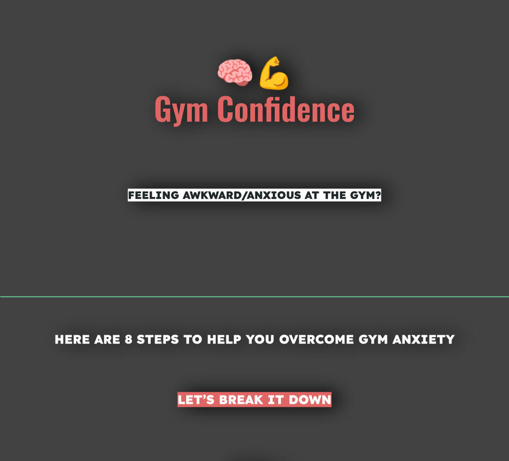 Gym Confidence